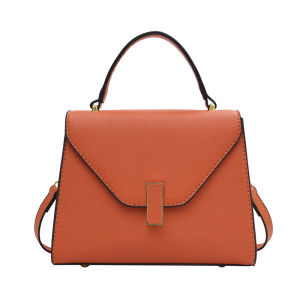 Sample Room Decoration Cloakroom Soft Bag Celebrity Same Style Pure Color Satchel Kelly Bag Minimalist Shoulder Small Square Bag