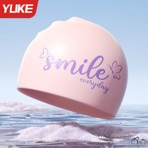 Yuke | Mũ Bơi Silicone Chống Thấm Lớn