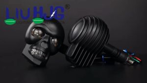 LAMPU SEIN KANAN KIRI SEPASANG MODEL TENGKORAK UNIVERSAL