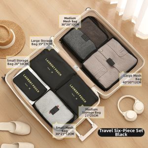 Travel Organization Bag Foldable Multifunctional Portable Set
