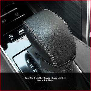 Interior Modification Accessory Faux Suede 2026 Venza 2021 Harrier Center Console Armrest and Shift Knob Cover
