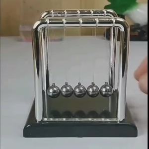 Physical Science Toy Newton Balance Pendulum Ball Collision Energy Conservation Law Ball Office Desktop Decoration Holiday Gift