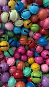 20 pcs Big Bell charm mix colors size 20 x 24 mm
