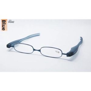 GEYUNLAN | Ultra Lightweight Foldable Reading Glasses 360 Degree Rotation Multiple Colors