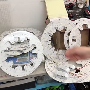 Neobee แผง LED 24W เพื่อเพิ่มความสว่างของไฟซาลาเปา ลดการใช้พลังงาน ดูดแม่เหล็ก ไม่ต้องเจาะรู