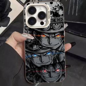 Bandai | Ốp Điện Thoại One Piece Luffy Law Ace Sabo Kid Matte Dành Cho Xiaomi Redmi Note Series 11S 10S 9S Chống Xước Bảo Vệ Hai Lớp
