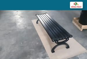 Ghế nhôm thanh định hình không lưng ghế băng dài 1m8 ghế công viên VHP10