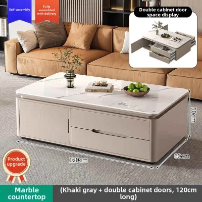 Luxury Ceramic Marble Coffee Table