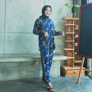 [BISA COD] ONE SET TIE DYE LENGAN PANJANG | LD 110 - 120 | SETELAN TIE DYE setelan Tie Dye One Set Rayon Super Lengan Panjang setelan piyama