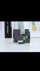 เทปพิมพ์อักษร Brother TZE-721 (เทียบเท่า) 9mm อักษรดำพื้นเขียว