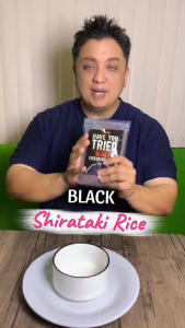 100g Black Dry Shirataki Rice Konjac Keto Low Carb Skinny Organic Shirataki Dried Rice 5kg/3kg/1kg brown rice