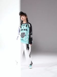 SweetKids พร้อมส่งจากกทม🌸เสื้อผ้าเด็กแฟชั่น🍓เสื้อแขนยาวลำลอง เต้นรำเท่ๆ ฮิปฮอป ทรงหลวม สไตล์เกาหลี ผ้านุ่ม ใส่ได้ทั้งเด็กชาย-หญิง