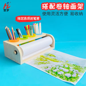 Long Scroll Drawing Paper Large White Paper Childrens Art Graffiti Hand Drawing Scroll Art Enlightenment Graffiti Blank Art Paper