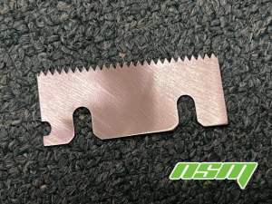 Pemotong Dispenser Pita - Keluli Tahan Karat Tape Dispenser Razor - Stainless Steel