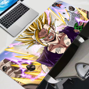 Bandai | Mouse Pad Colorful Gaming Keyboard Rug Laptop Cool Home XXL Black DBZ Dragon Ball Z Desk Mat PC Gamer Carpet Mousepad