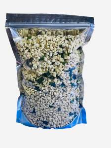 ลูกเดือยอบกรอบรสสมุนไพร น้ำหนัก 500กรัม ราคา 150บาท