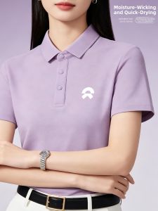 Light Purple Quick Drying Polo T-Shirt Customized