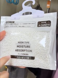 Dehumidification bag desiccant moisture-proof mildew proof moisture absorbing bag dormitory student hanging wardrobe water absorbing household indoor