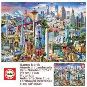 EDUCA | Adult Educational Jigsaw Puzzle 2000 Pieces