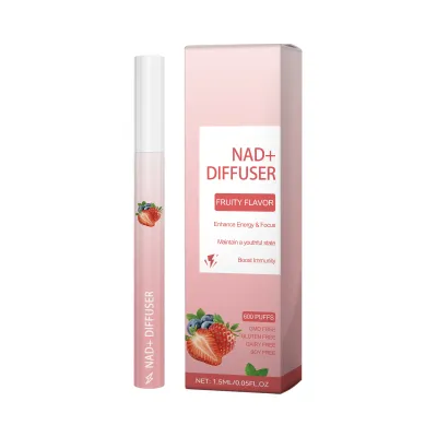 1pc Diffuser Pen Energy Boost Cleansing Personal Care Products Refreshing Fruit Lung Care Sticks For Men Women Daily Morning Work