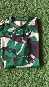 Kaos Loreng Malvinas Lengan Panjang Pria Dryfit Premium