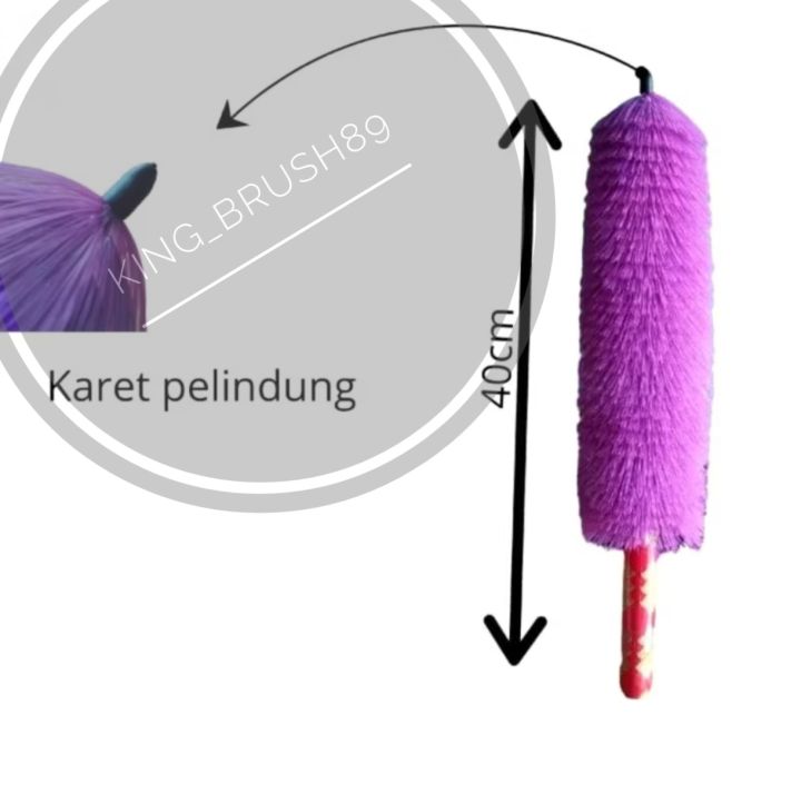 Wheel Brush Sikat Velg Mobil Motor Bahan Senar Halus Berkualitas Baik dan Pilihan
