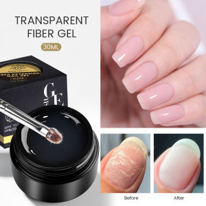 BORN PRETTY 30ml Fiber Glass Extension Nail Gel Repair for Broken Thicken Thin Nails Manicure Fiberglass Repaired Nails