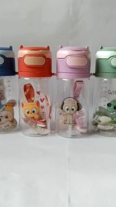 Botol Minum / Tempat Minum Anak Karakter Kartun 2661 Ukuran 550ml BPA FREE