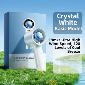 Portable Handheld Mini Fan Ultra Long Battery Life Rechargeable Personal Cooling Fan Compact Size USB Powered Fan