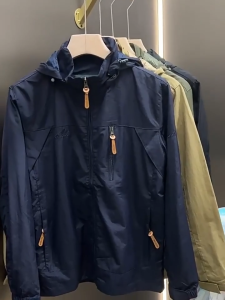 Outdoor Waterproof Tactical Jackets Motorcycle Riding Outerwear Detachable Hoodie Windbreaker Jacket