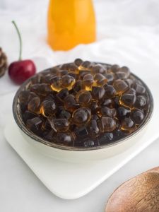 Fresh Fruit Winning Crystal Ball Crisp Bubble Taro Potato Crystal Pearl Milk Tea Special Ingredient Black Sugar Original Flavor No Cooking Required