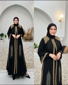 Abaya Turkey Terbaru Abaya Tami Gold By Wenagamis id