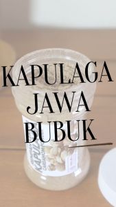 Kapulaga Jawa Bubuk - Cardamom Powder - High Quality Spice Powder by Jamu Gendul 88