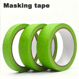 Color Masking Tape Pink Decoration Craft Painting Car Sticker Masking Label Student Office