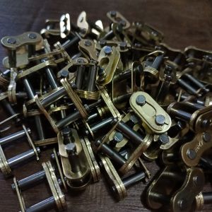 sambungan rantai gold 428H CL gold 10pcs sambungan rantai motor motorcycle universal