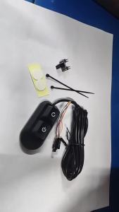 RGB LED Lights Computer Desktop Switch 2M PC Motherboard External Start Power On/Off And Reset Button Extension Cable Key Switch
