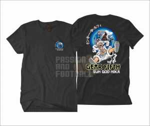 T-SHIRT KAOS ONE PIECE LUFFY GEAR 5 SUN GOD NIKA VOL 3