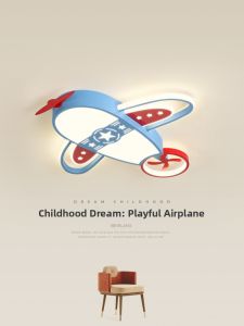 LANGSHANGZHAOMING | Creative Cartoon Ceiling Light for Childrens Room