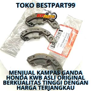 Kampas ganda honda KWB Untuk motor REVO ABSOLUTE REVO LAMA BLADE BLADE 110 BLADE INJEKSI AHM berkualitas original asli ori