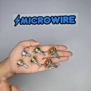 1pc 50K B50K/100K B100k Dual Stereo Mono 3 and 6 Pin Pins Potentiometer Pot Volume Control