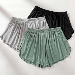 High Waist Modal Shorts Womens Summer Anti-Light Casual Home Pants Loose plus Size Versatile Underwear Comfortable Sleepwear