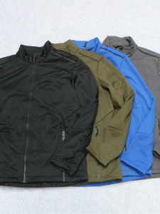 Mens Running Training Jacket Thin Fleece Soft Shell Outdoor Windproof Waterproof Spring Autumn Winter Climbing Travel Coat