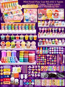 Mini DIY Bubble Tea Kit Intellectual Toy