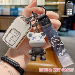 Trường hợp chìa khóa xe cho Honda Key trường hợp Honda Civic Hatchback Civic City Key trường hợp Honda Keychain