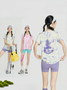 Moisture Wicking Loose Fit Short Sleeve Yoga T-Shirt