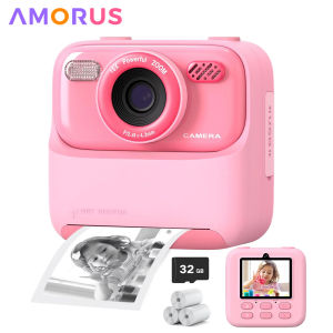 Children Digital Camera Photography Instant Camera 1080P HD Dual Lens Kids Video Recorder Toys for Girls Boys Best Birthday Gift