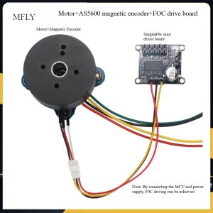 XMSJ | 2804 DC Brushless Motor Neodymium Magnetic BLDC Hollow Shaft Infinite Outer Rotor Yuntai Motor FOC