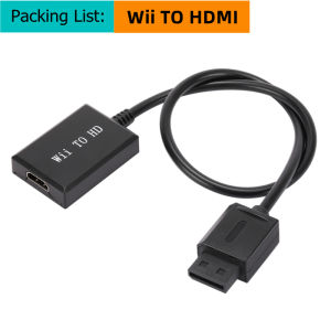 1080P N64 PS2 Wii Xbox to HDMI-Compatible Cable Game Console HD TV for HDMI Cables Plug and Play Nintendo 64 To HDMI Converte