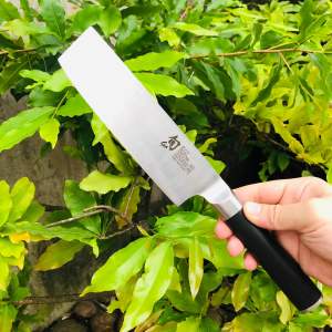 Dao thái thịt Nhật sắc bén không rỉ dài 30cm cán gỗ mun