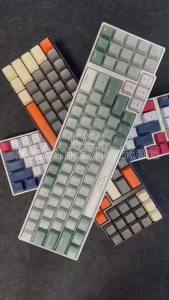 Bàn Phím Cơ NexusClick 78 Phím Có Đèn Nền RGB Bố Cục Tiếng Nga/tiếng Anh Có Thể Thay Thế Nóng Có Dây Chống Hiện Tượng Bóng Ma Dành Cho Game Thủ PC Và Văn Phòng